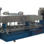filler masterbatches making machine with triple Screw Plastic Extruder