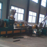 Plastic Two Stage Screw Extruder For soft pvc granulation line (SHJ65-150)