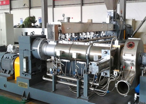 Plastic Two Stage Screw Extruder For color masterbatch making (SHJ65-150)