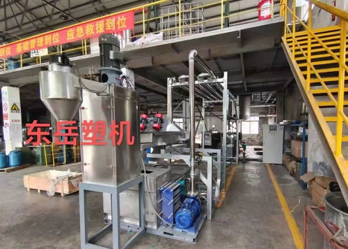 Underwater pelletizing -Twin screw extruder machine line