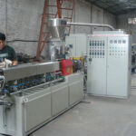 Water cooling strand PET flake pelletizing line