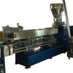 Water cooling strand PET flake pelletizing line
