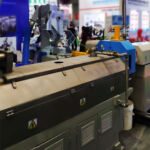 Three Screw Plastic Extrusion and Granulation- Under Water Pelletizing system